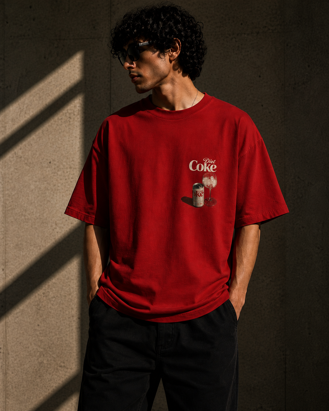 Mentally Here Rn t-shirt, front view